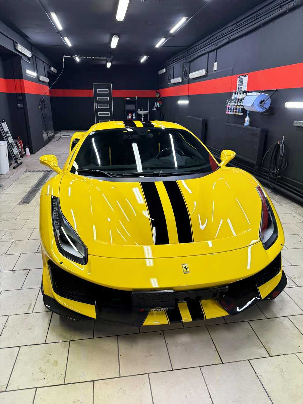 car washing process