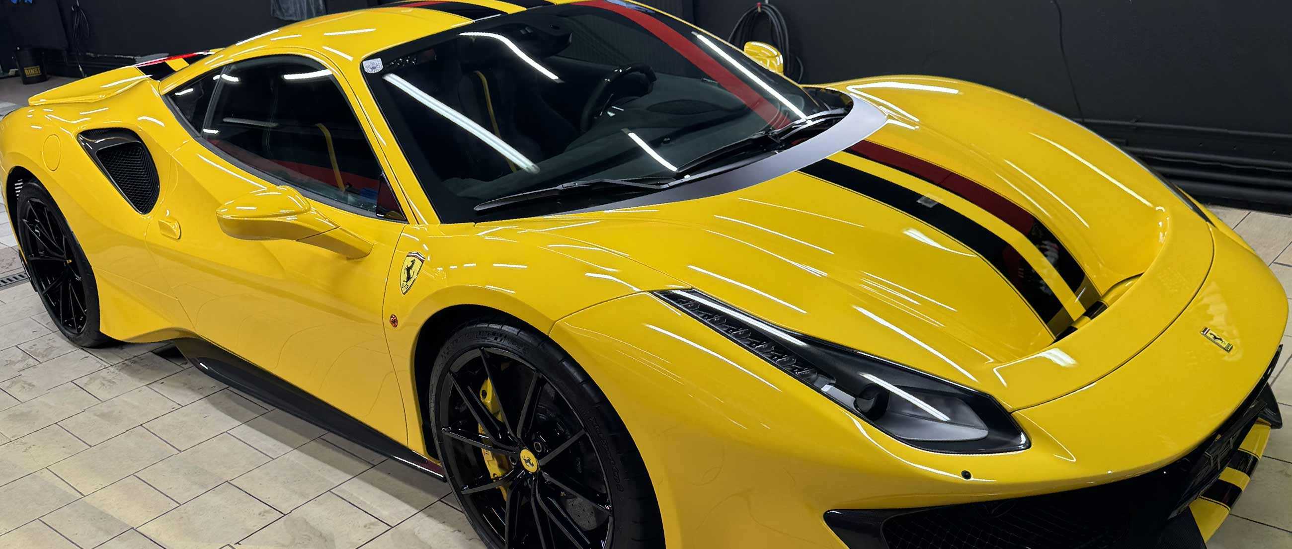 car body waxing